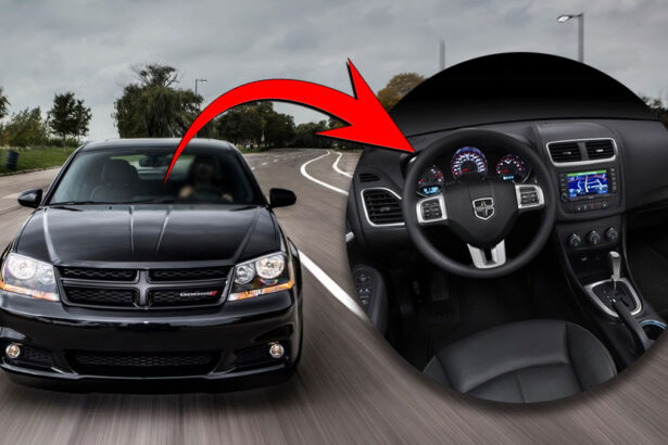 2013 Dodge Avenger SE dashboard bez showing detailed design and features